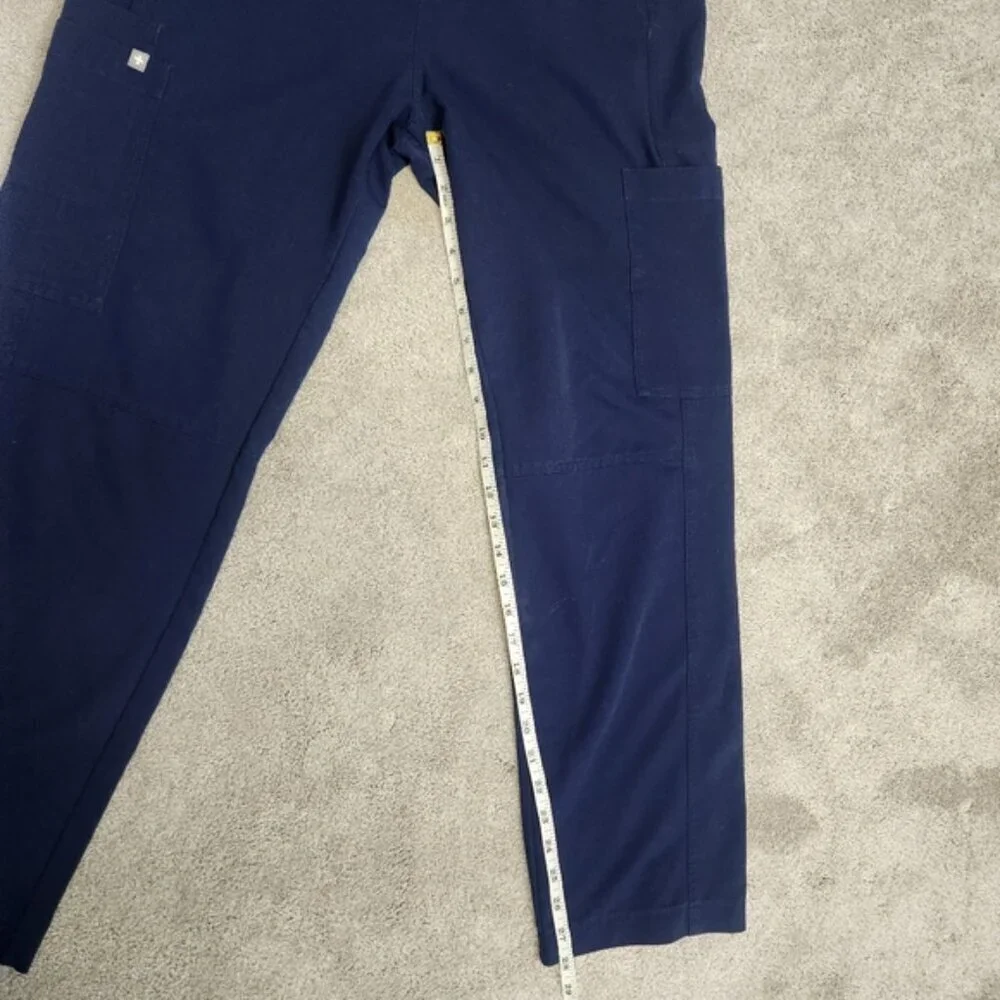 Figs Technical Collection Men’s Cargo Scrub Pants Style T2001 Blue size Medium